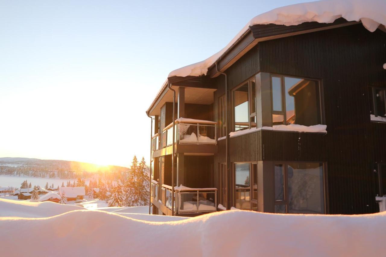 Апартаменты Beautiful Penthouse With Panoramic View At Sjusjoen Экстерьер фото